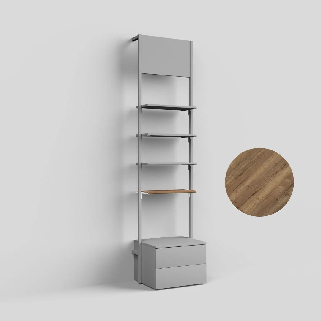 Holzfachboden Cetus, mit Einhängekonsolen - Image 11