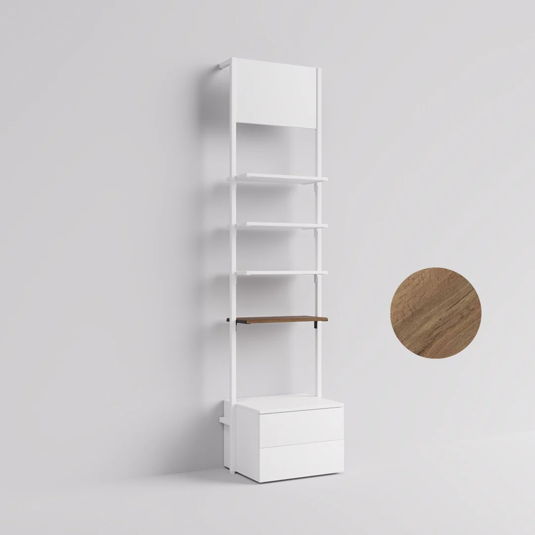 Holzfachboden Cetus, mit Einhängekonsolen - Image 4