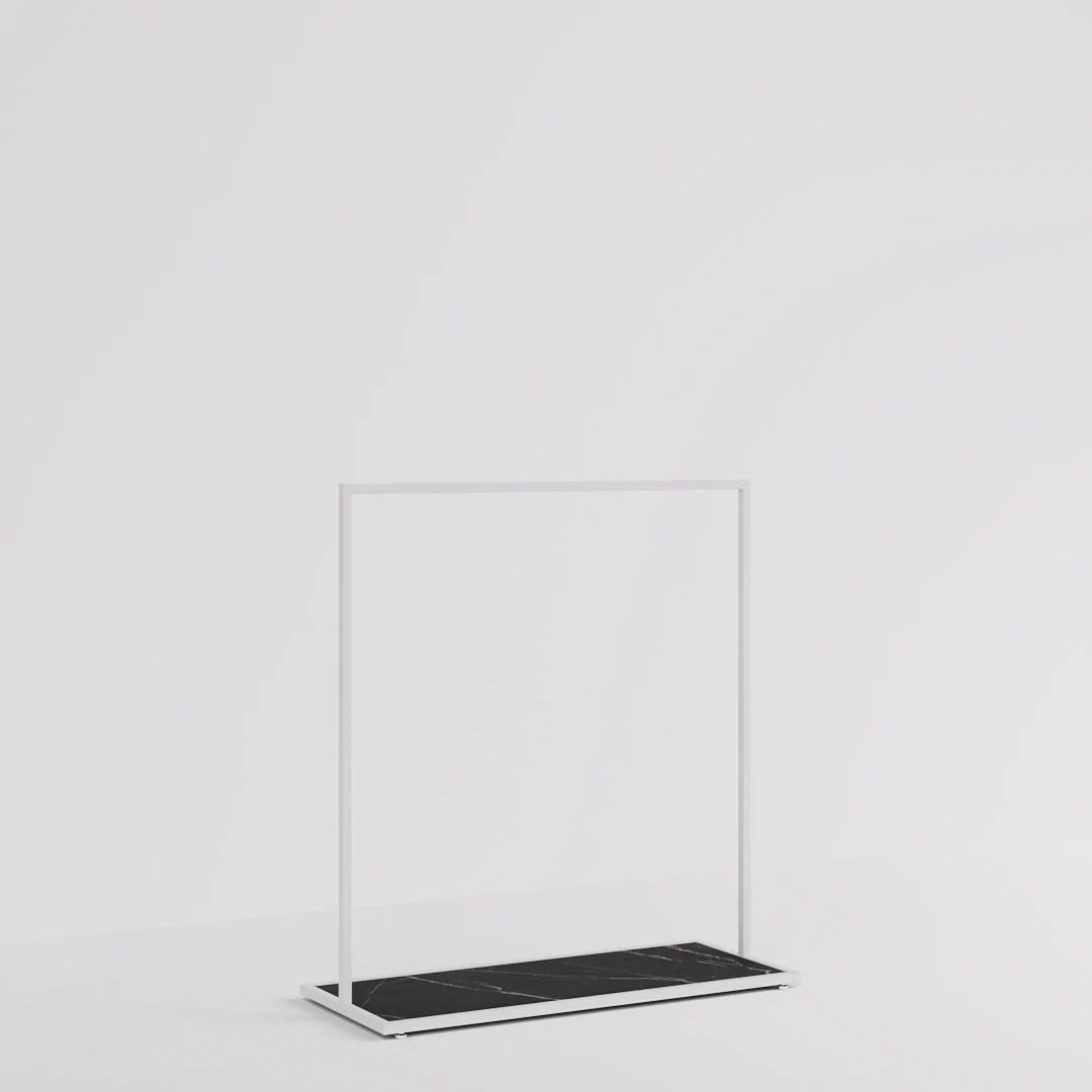 Konfektionsständer Como, Marmor Optik, B 120, 3 Höhen - Image 12