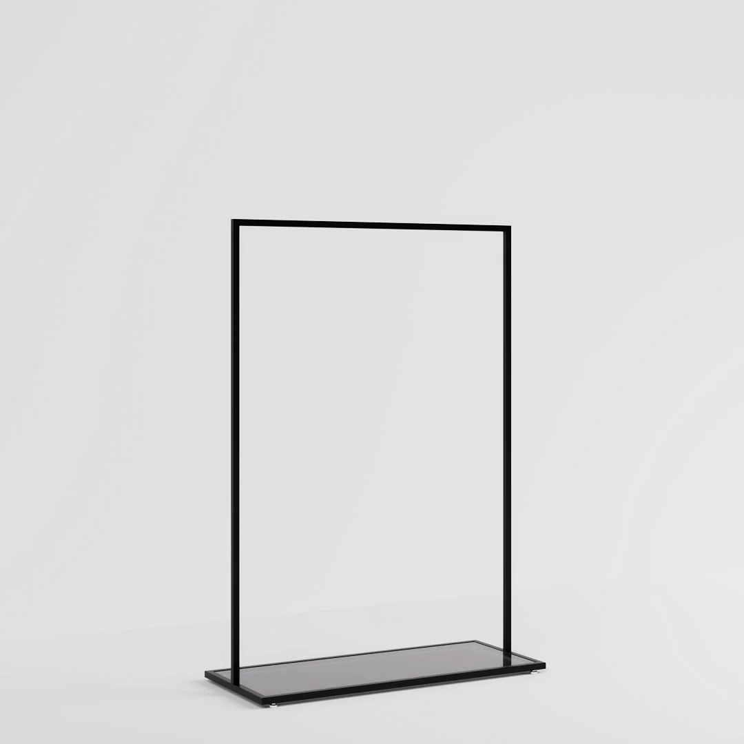 Konfektionsständer Como schwarz, B 120, 3 Höhen - Image 12