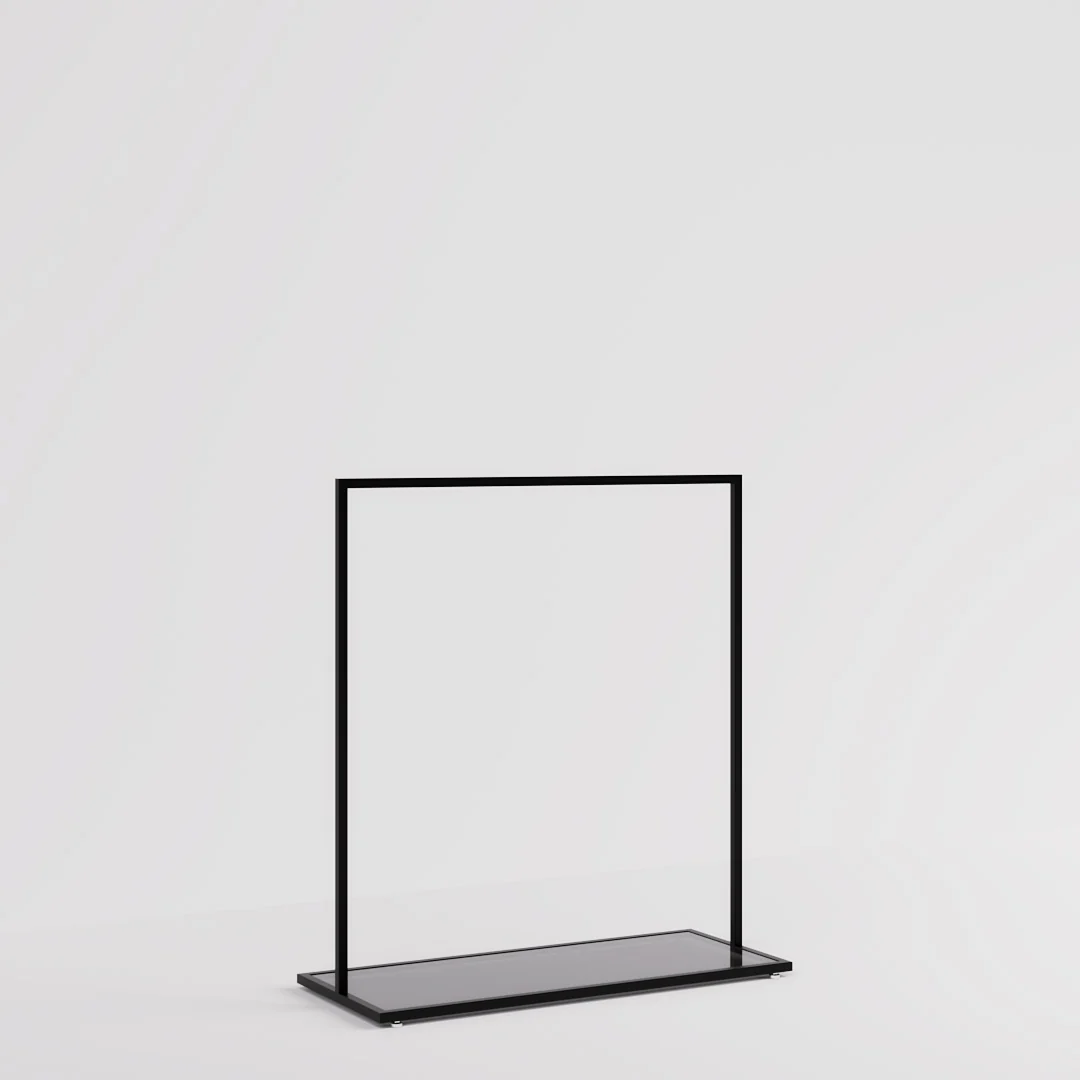 Konfektionsständer Como schwarz, B 120, 3 Höhen - Image 6