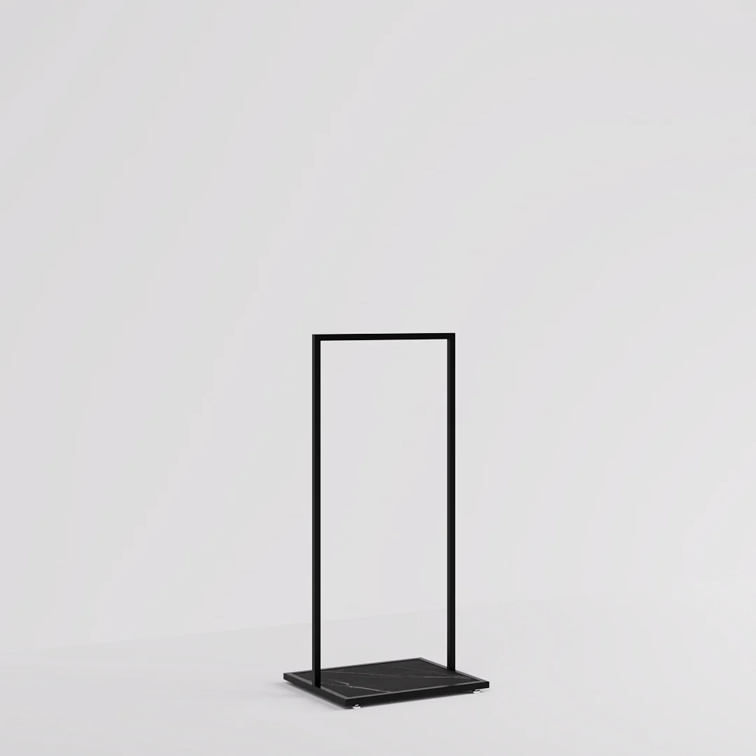 Konfektionsständer Como, Marmor Optik, B 60, 3 Höhen - Image 6