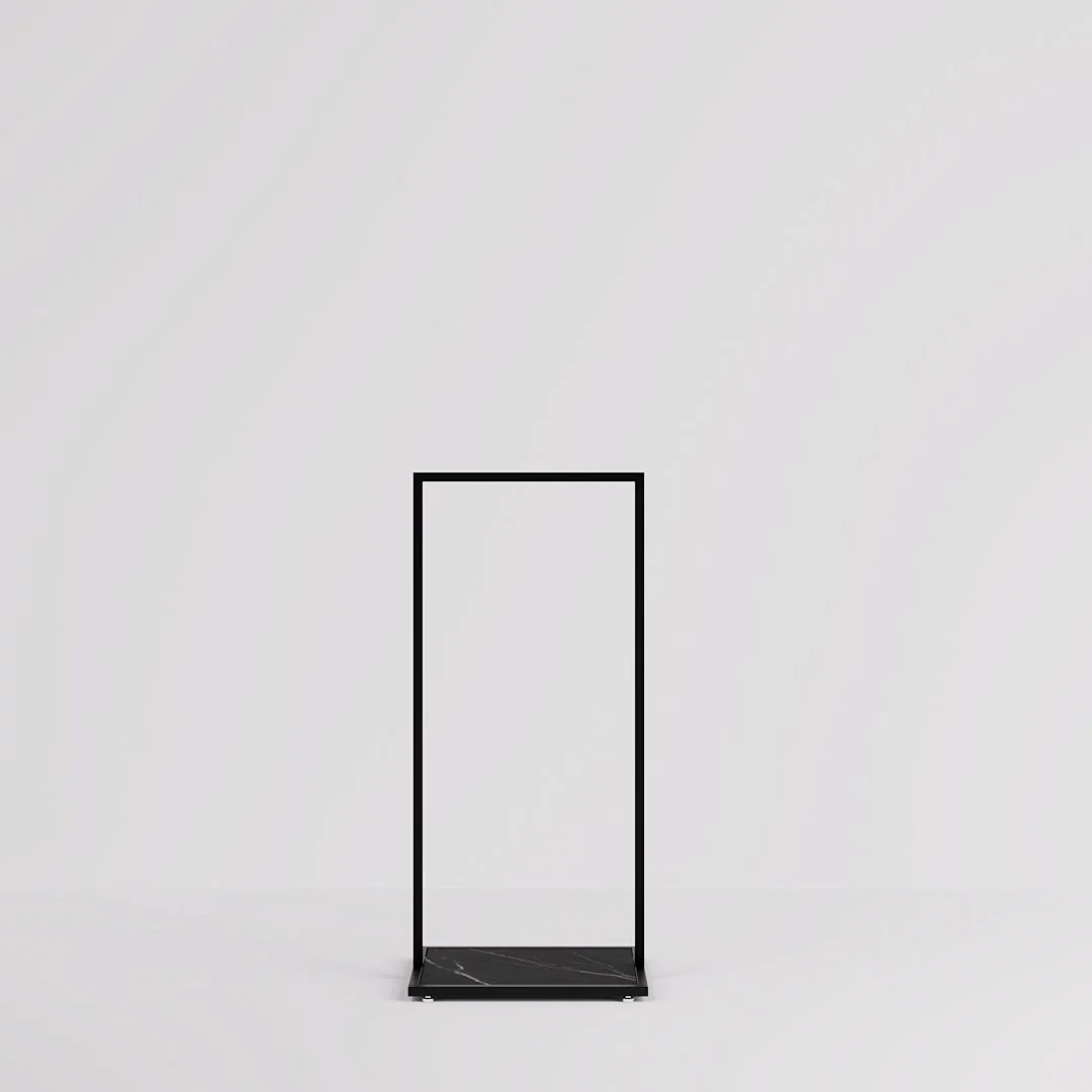 Konfektionsständer Como, Marmor Optik, B 60, 3 Höhen - Image 7