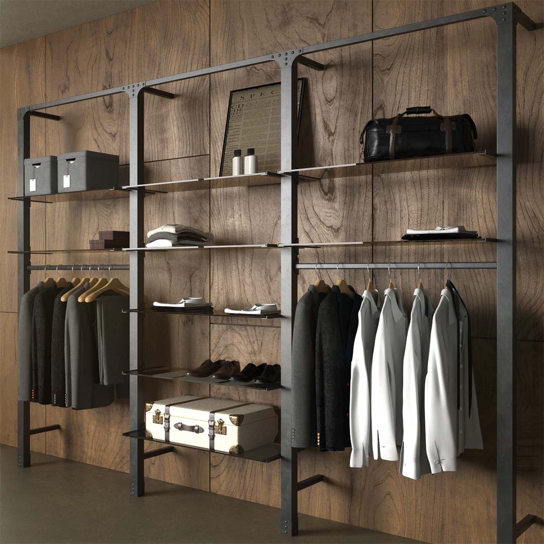 Ladenbausystem Brooklyn - Style 1, mit Glasfachböden - Image 3
