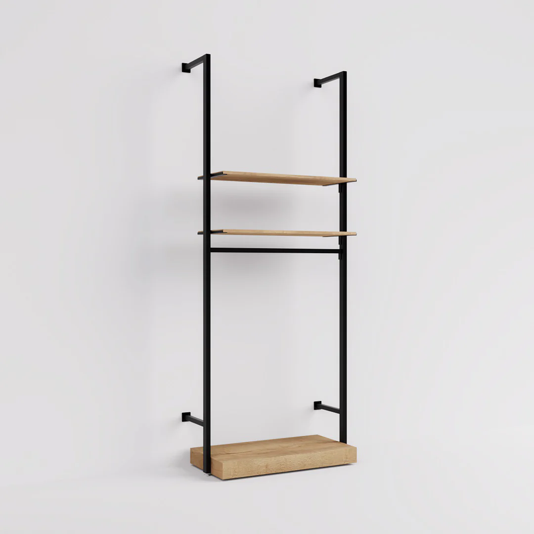 Ladenbausystem Ceres Regalsystem, Fashion, Style 1, schwarz - Image 3