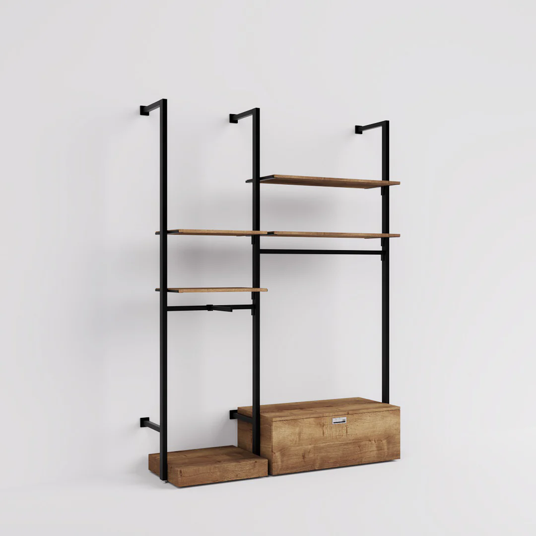 Ladenbausystem Ceres Regalsystem, Fashion, Style 2, schwarz - Image 10
