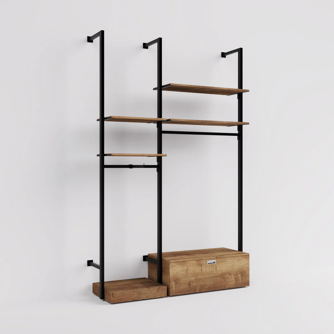 Ladenbausystem Ceres Regalsystem, Fashion, Style 2, schwarz - Image 8