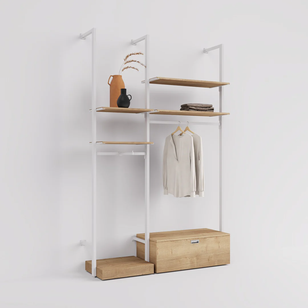 Ladenbausystem Ceres Regalsystem, Fashion, Style 2, weiß