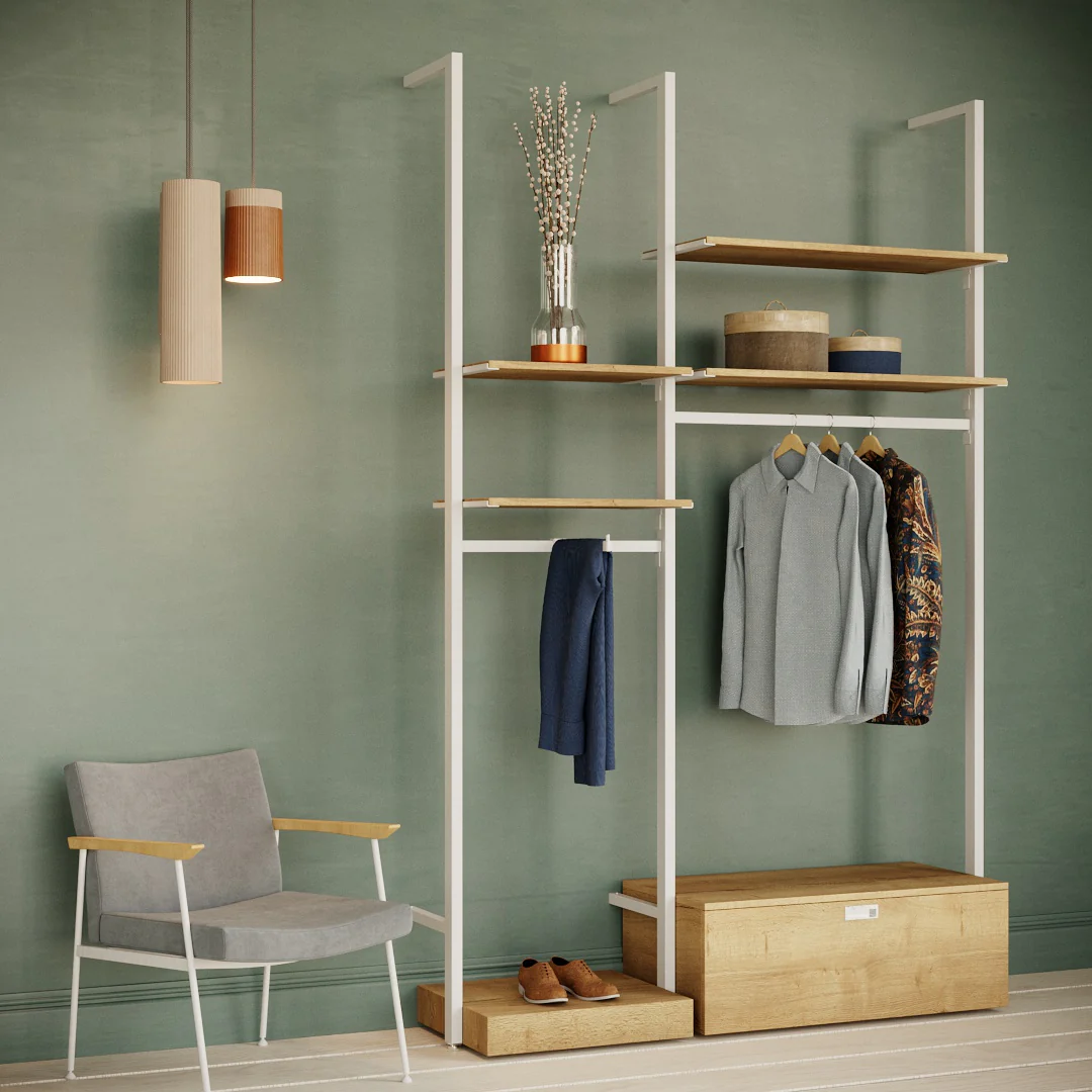 Ladenbausystem Ceres Regalsystem, Fashion, Style 2, weiß - Image 2