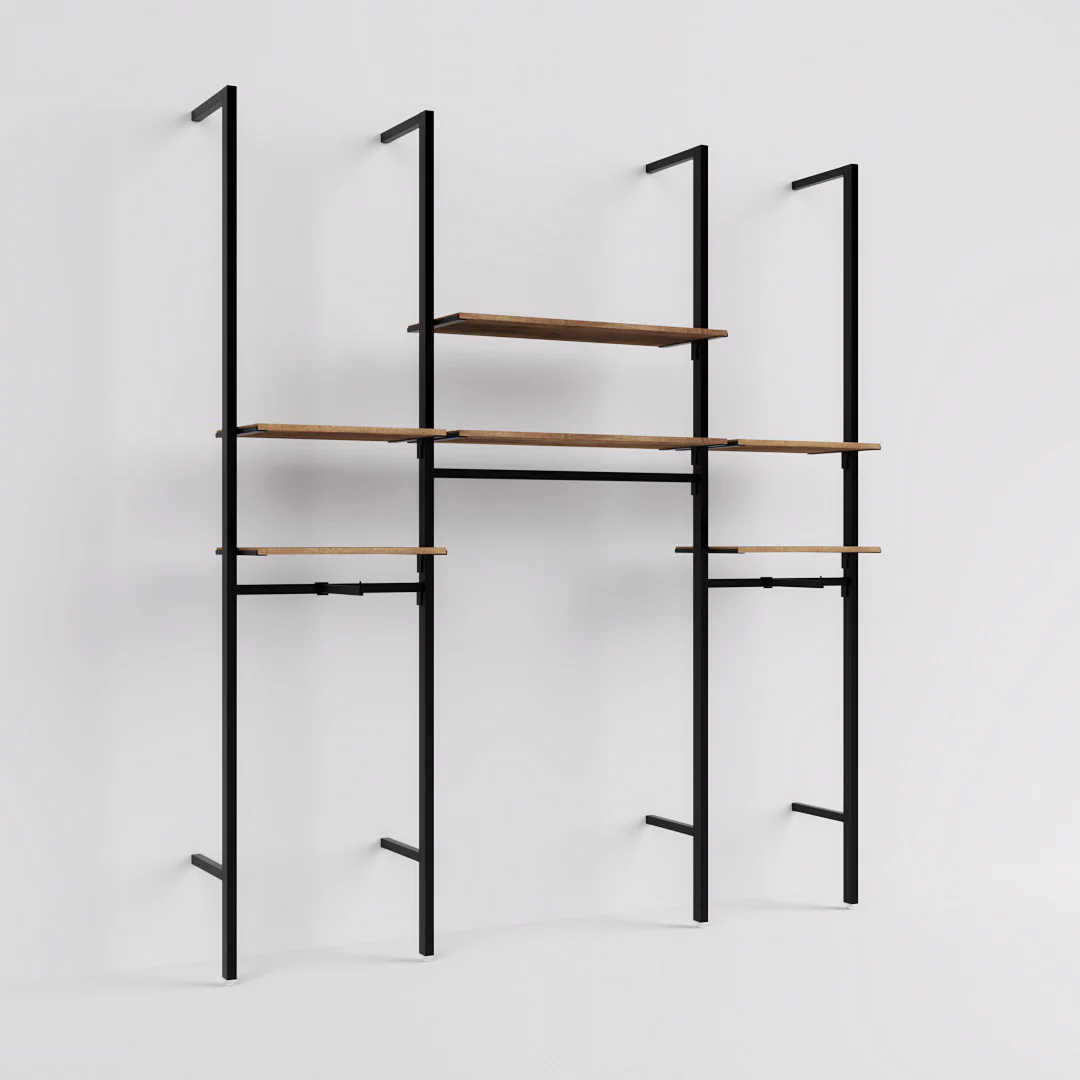 Ladenbausystem Ceres Regalsystem, Fashion, Style 3, schwarz - Image 4