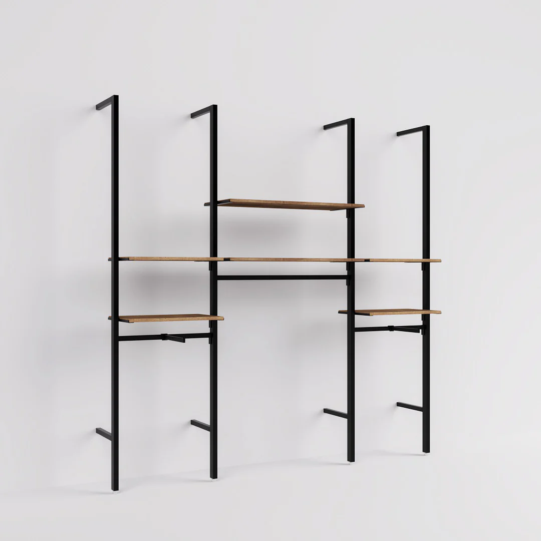 Ladenbausystem Ceres Regalsystem, Fashion, Style 3, schwarz - Image 7