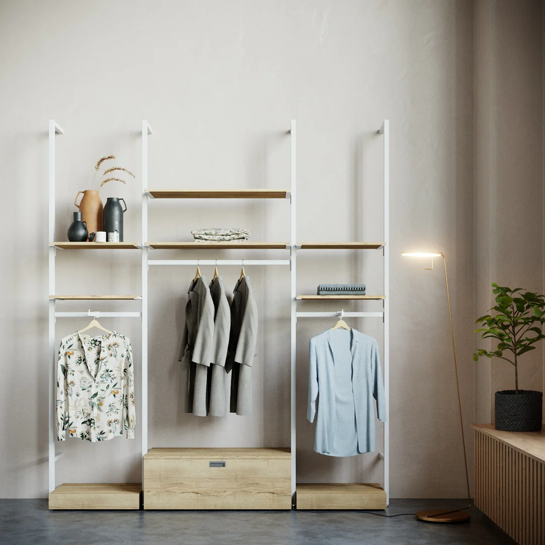 Ladenbausystem Ceres Regalsystem, Fashion, Style 4, weiß - Image 4