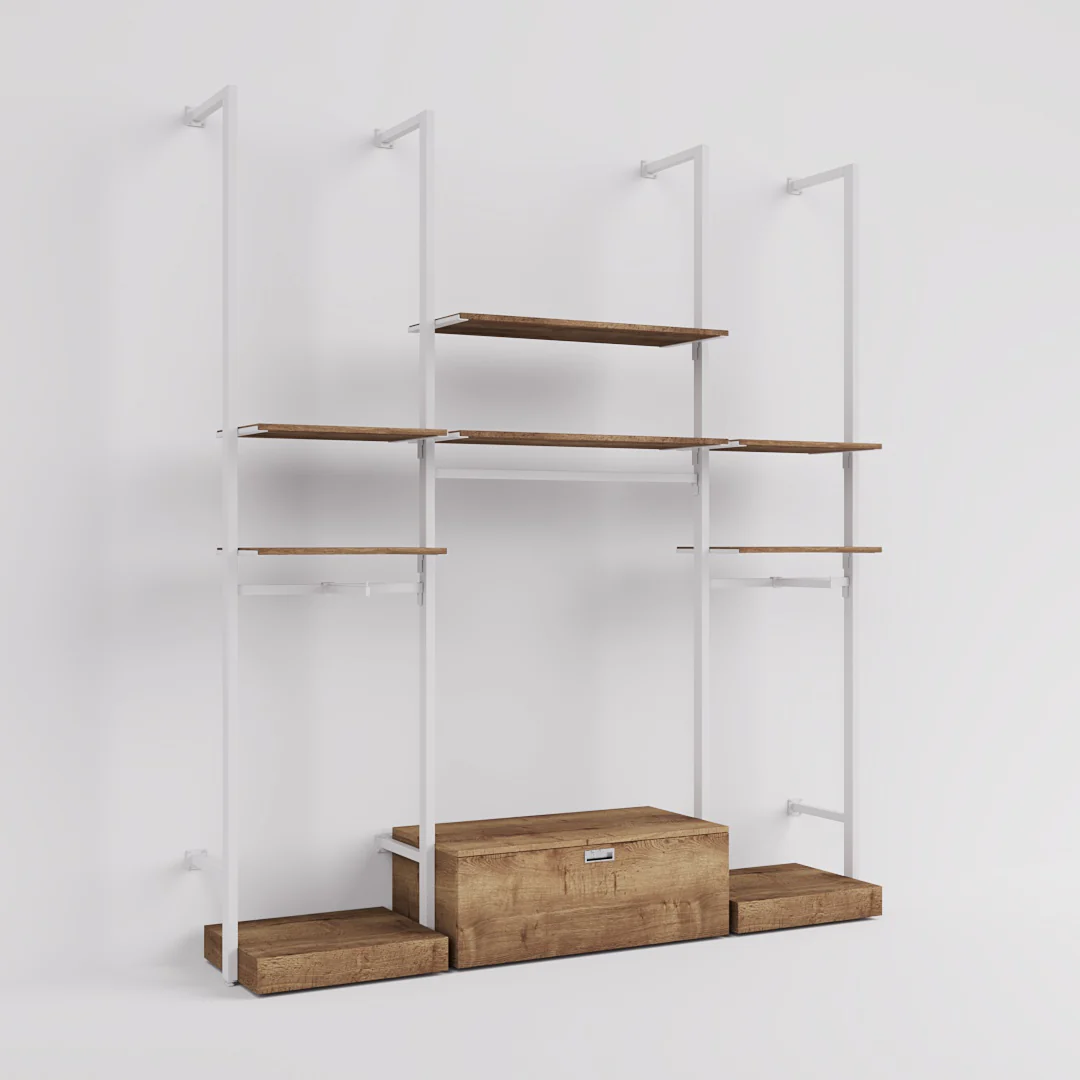 Ladenbausystem Ceres Regalsystem, Fashion, Style 4, weiß - Image 6