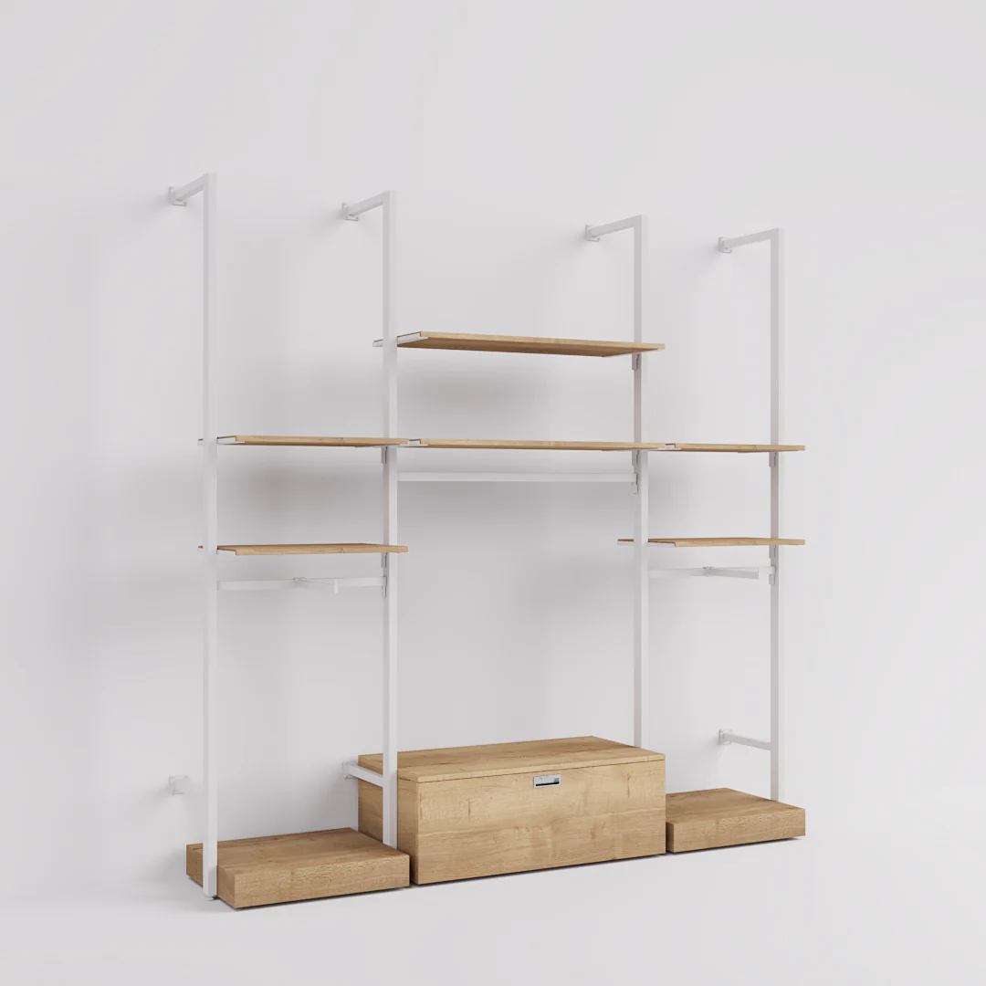 Ladenbausystem Ceres Regalsystem, Fashion, Style 4, weiß - Image 8
