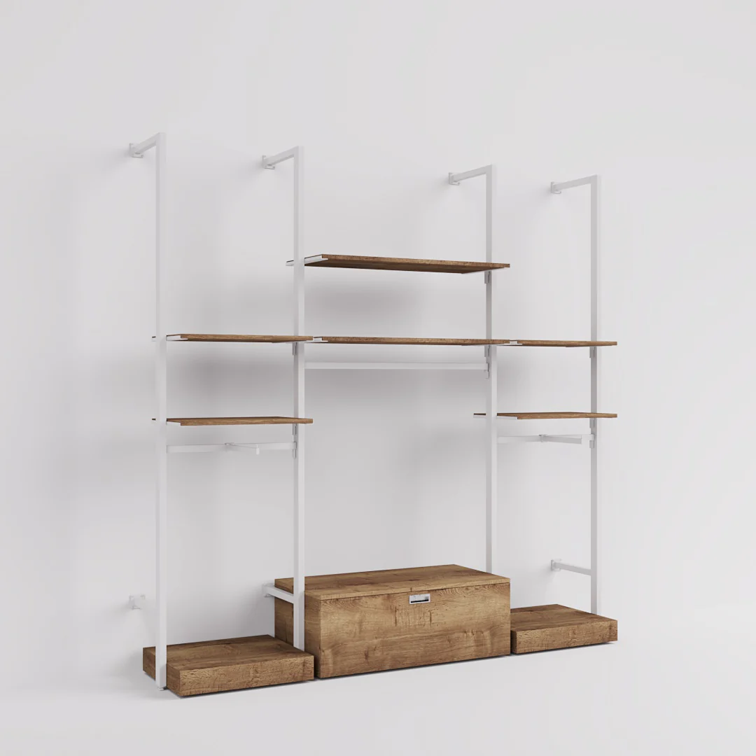 Ladenbausystem Ceres Regalsystem, Fashion, Style 4, weiß - Image 9