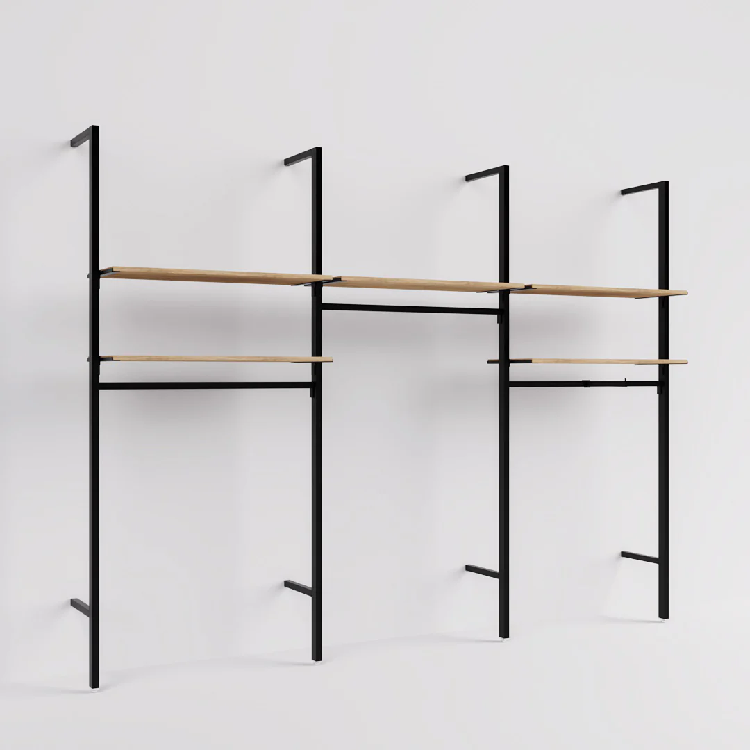 Ladenbausystem Ceres Regalsystem, Fashion, Style 5, schwarz - Image 6