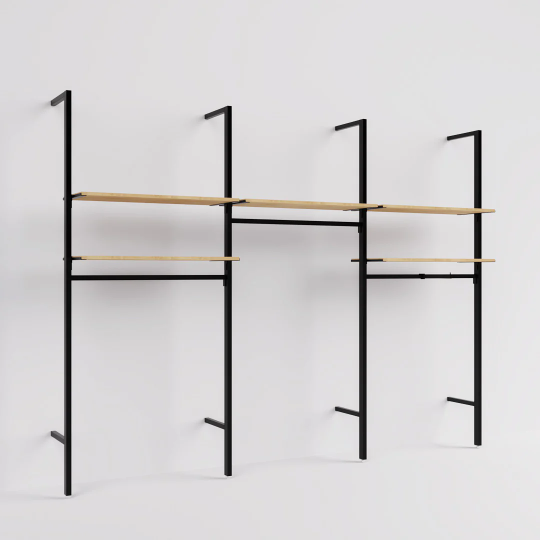 Ladenbausystem Ceres Regalsystem, Fashion, Style 5, schwarz - Image 8