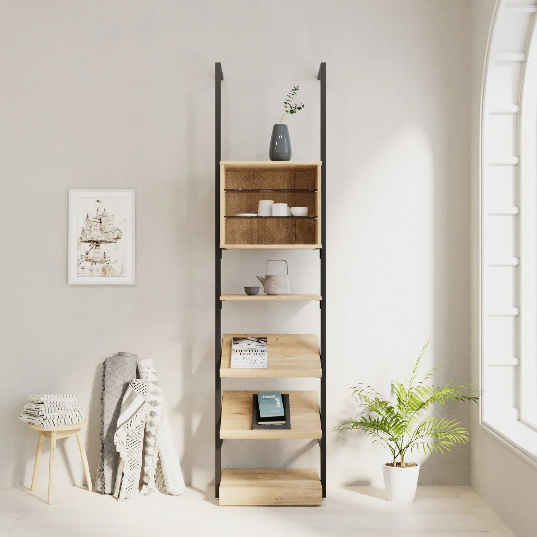 Ladenbausystem Ceres Regalsystem, Home Deko, Style 1, schwarz - Image 3