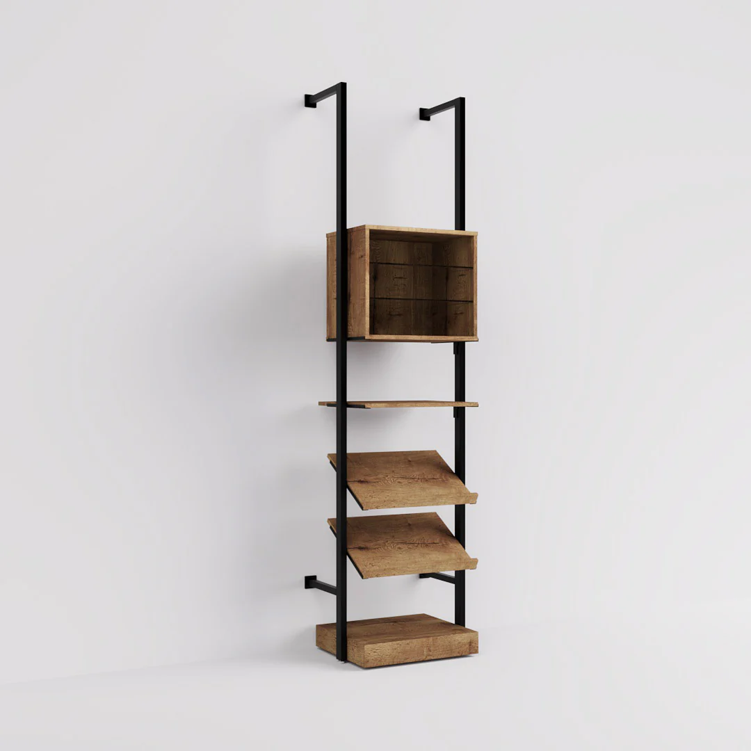 Ladenbausystem Ceres Regalsystem, Home Deko, Style 1, schwarz - Image 5