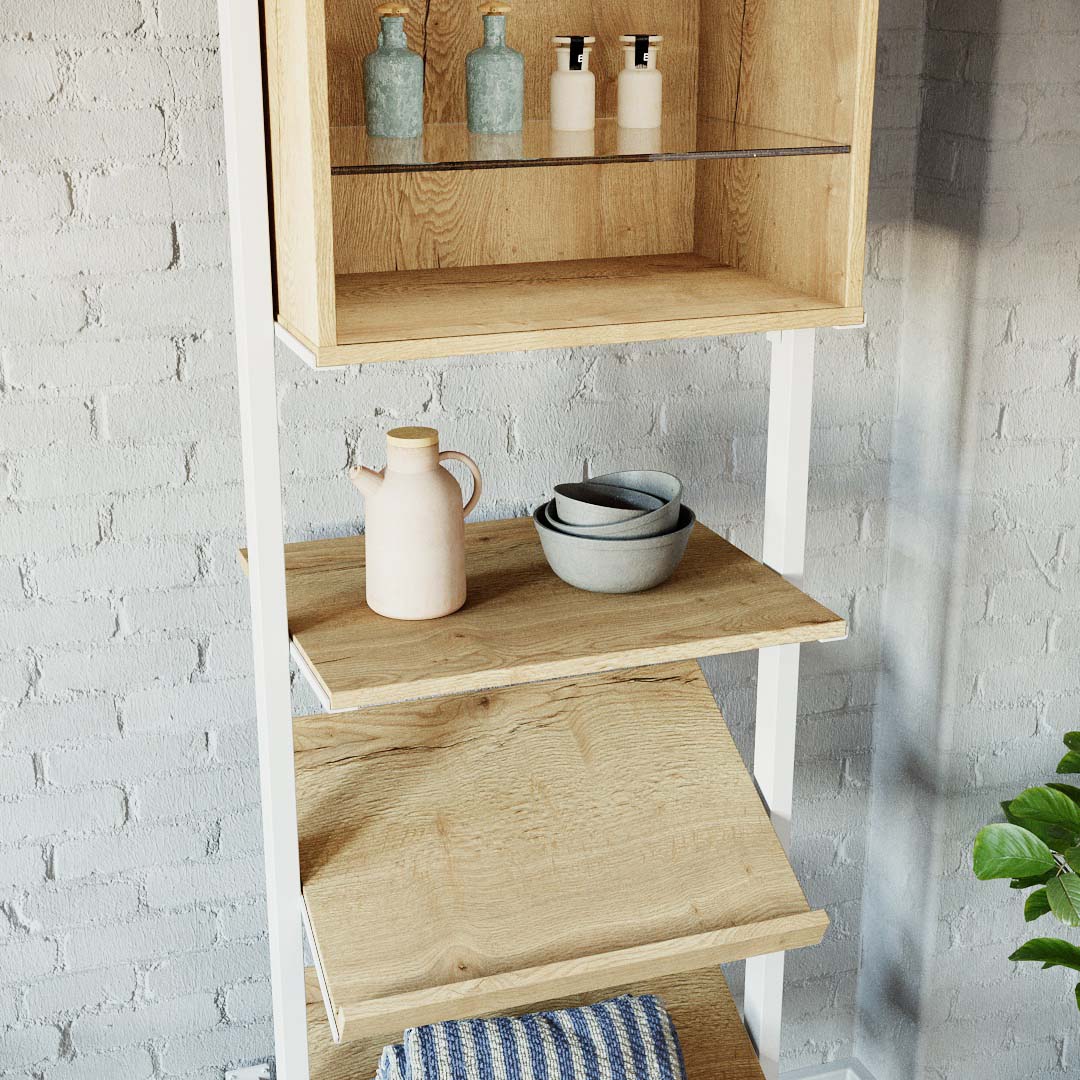 Ladenbausystem Ceres Regalsystem, Home Deko, Style 1, weiß - Image 3