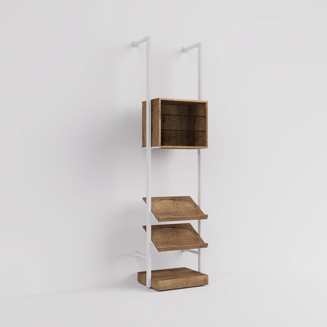 Ladenbausystem Ceres Regalsystem, Home Deko, Style 1, weiß - Image 6