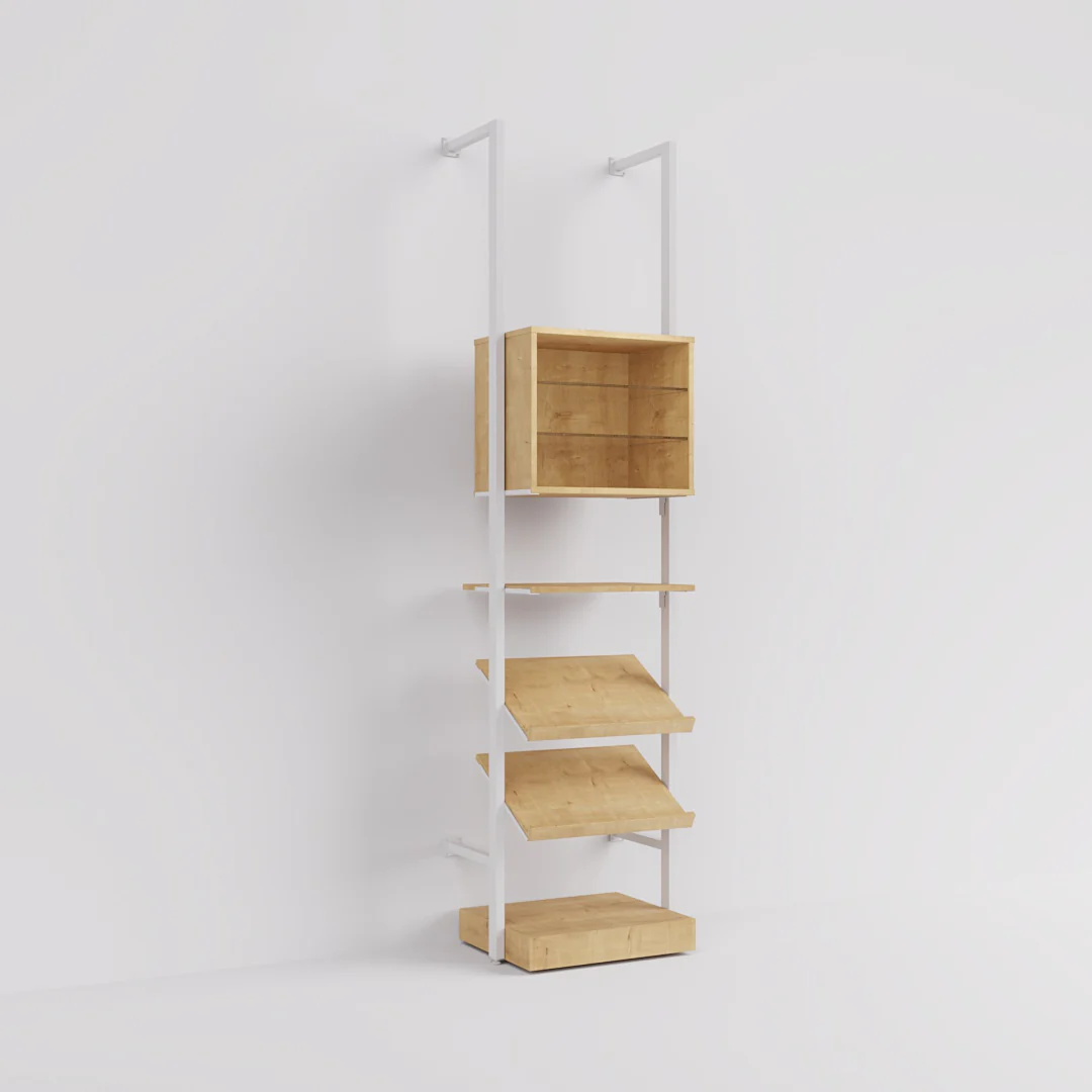 Ladenbausystem Ceres Regalsystem, Home Deko, Style 1, weiß - Image 7
