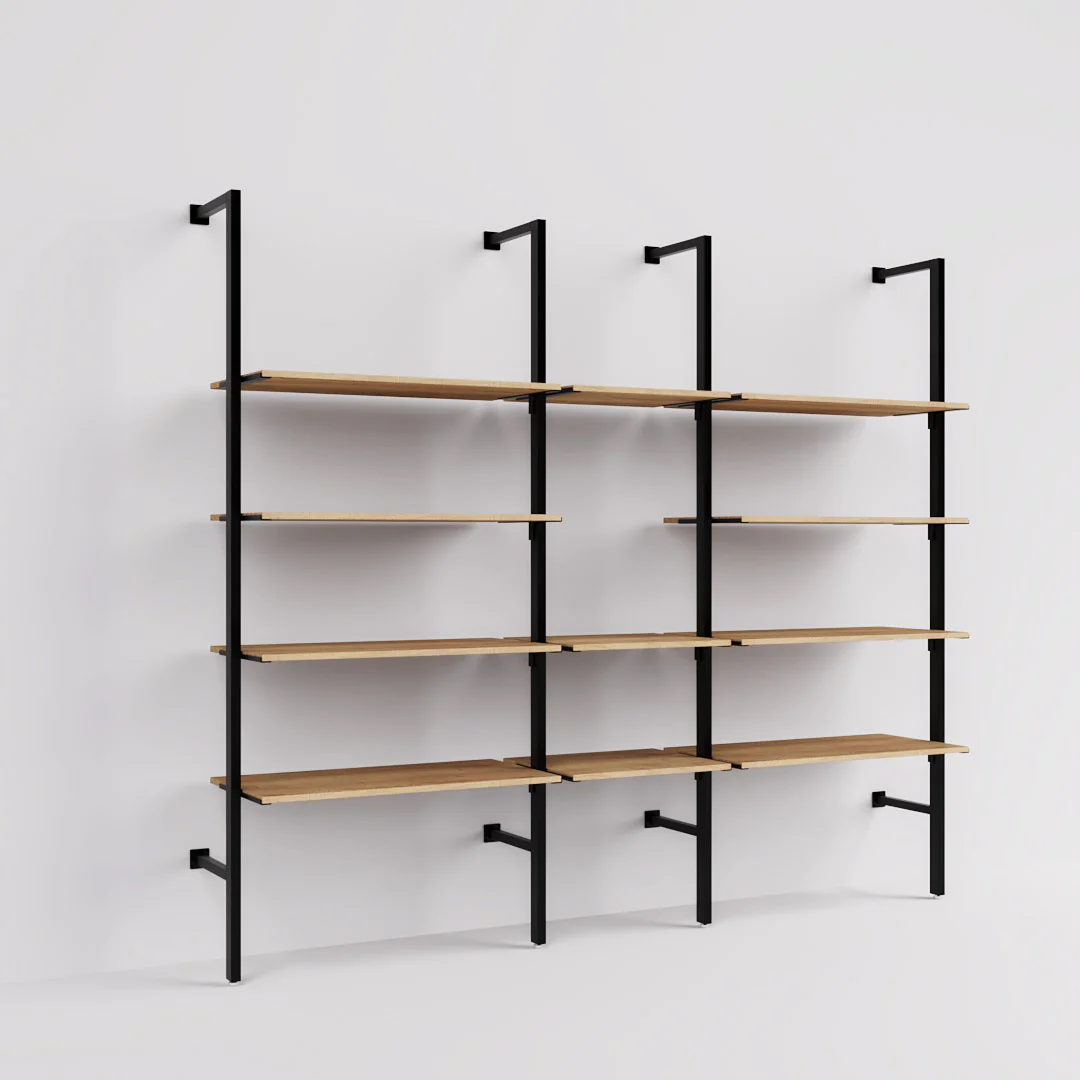 Ladenbausystem Ceres Regalsystem, Home Deko, Style 3, schwarz - Image 11