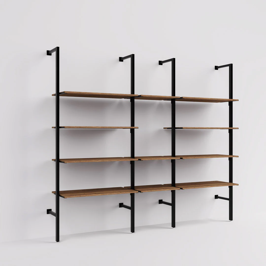 Ladenbausystem Ceres Regalsystem, Home Deko, Style 3, schwarz - Image 12
