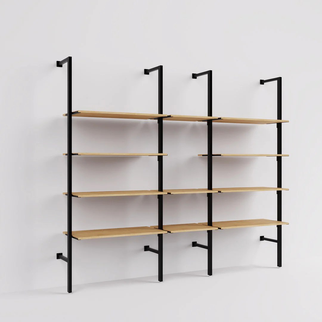 Ladenbausystem Ceres Regalsystem, Home Deko, Style 3, schwarz - Image 13
