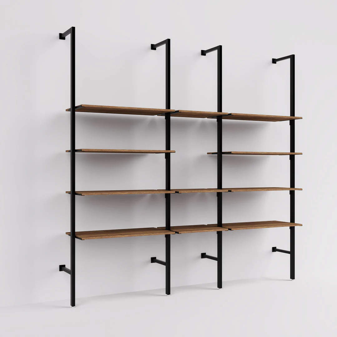 Ladenbausystem Ceres Regalsystem, Home Deko, Style 3, schwarz - Image 9