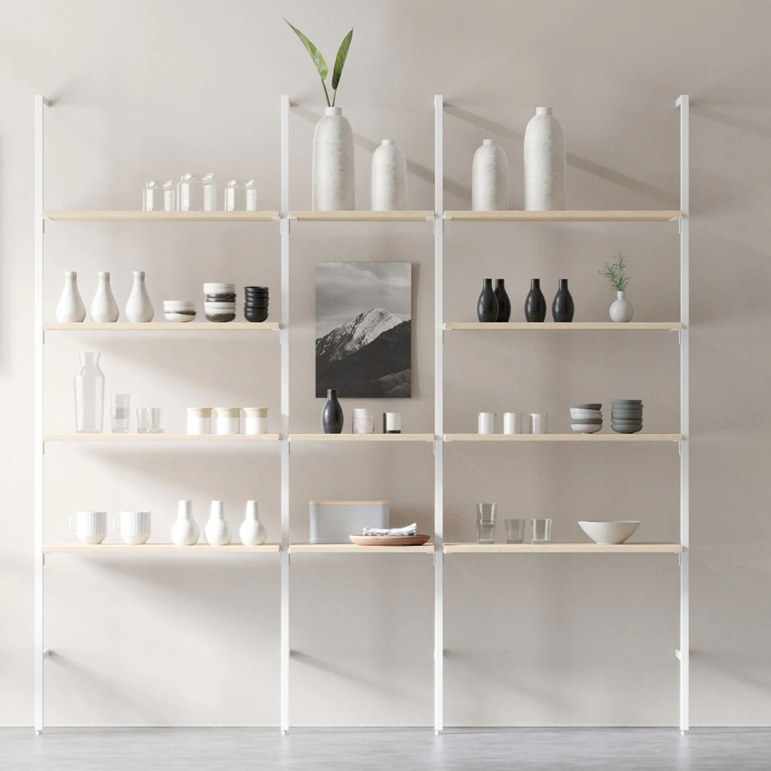 Ladenbausystem Ceres Regalsystem, Home Deko, Style 5, weiß - Image 3