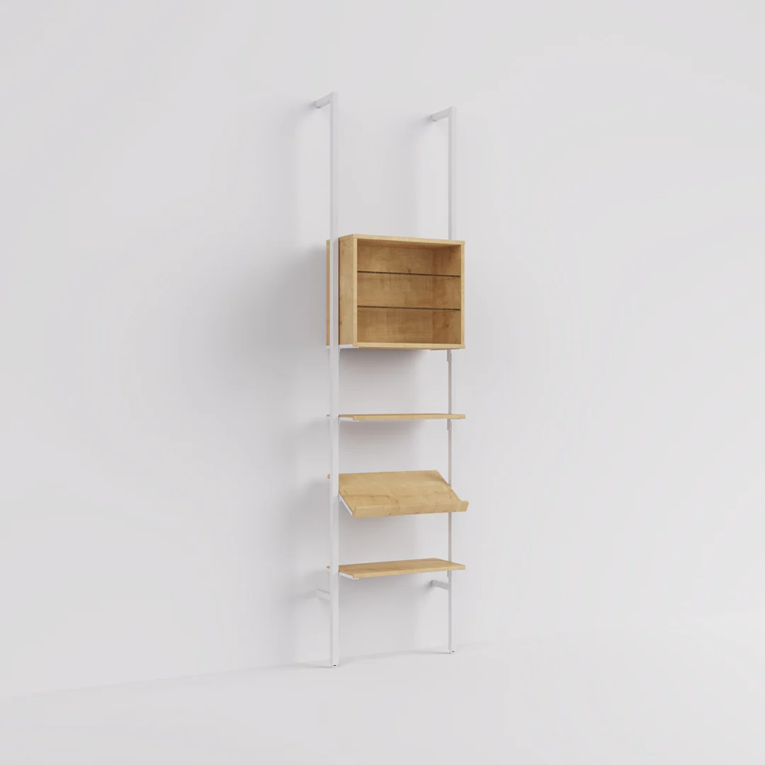 Ladenbausystem Cetus - Klassik - Style 1, in weiß - Image 8