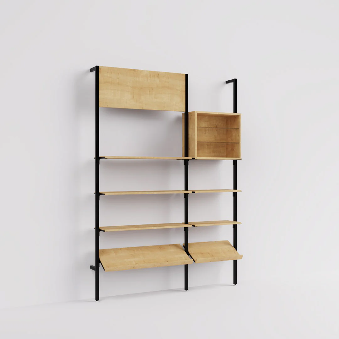 Ladenbausystem Cetus - Klassik - Style 2, in schwarz - Image 11