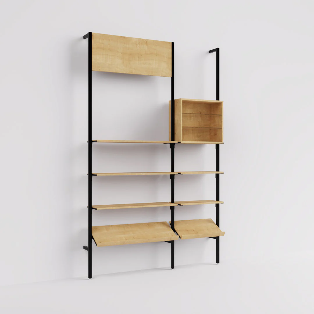 Ladenbausystem Cetus - Klassik - Style 2, in schwarz - Image 8