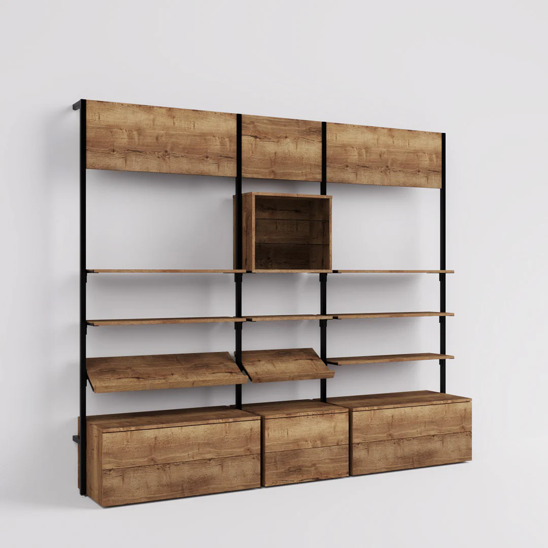 Ladenbausystem Cetus - Klassik - Style 3, in schwarz - Image 10