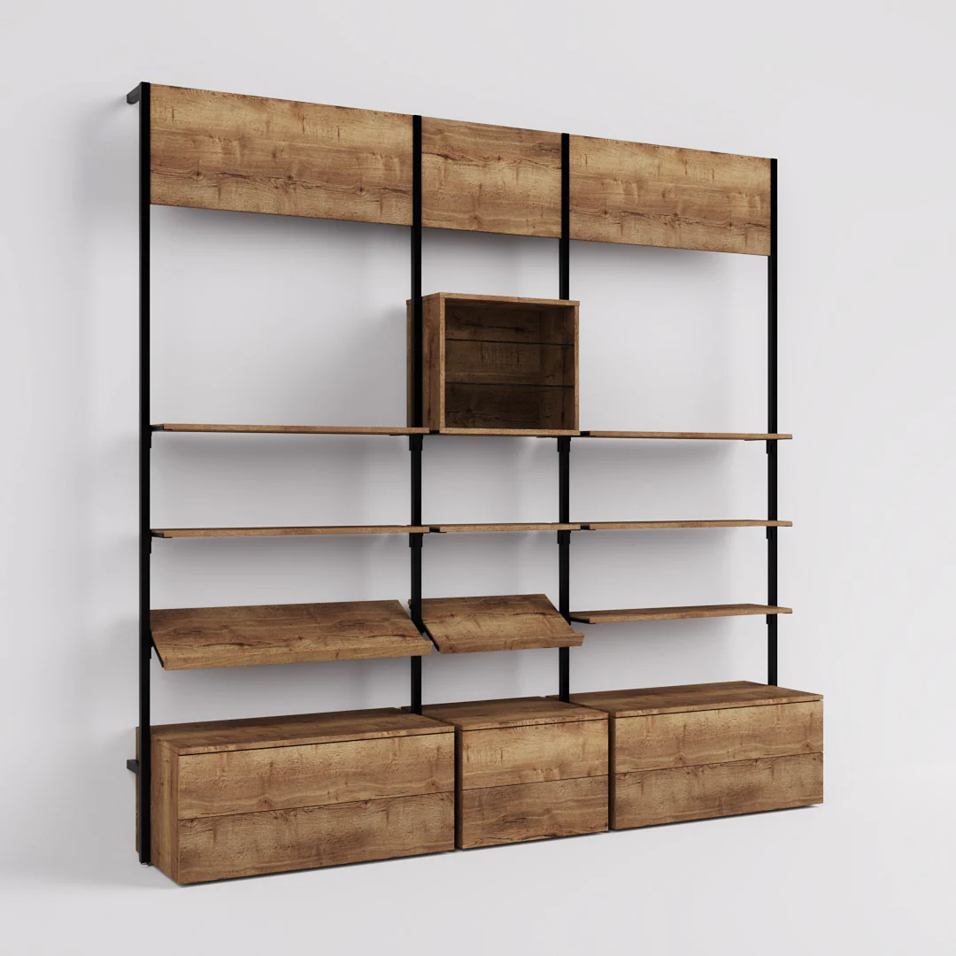 Ladenbausystem Cetus - Klassik - Style 3, in schwarz - Image 7