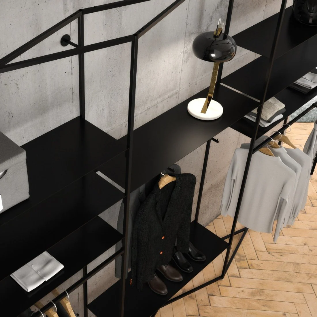 Ladenbausystem Slimline Wandsystem, Fashion, Style 3 - Image 10