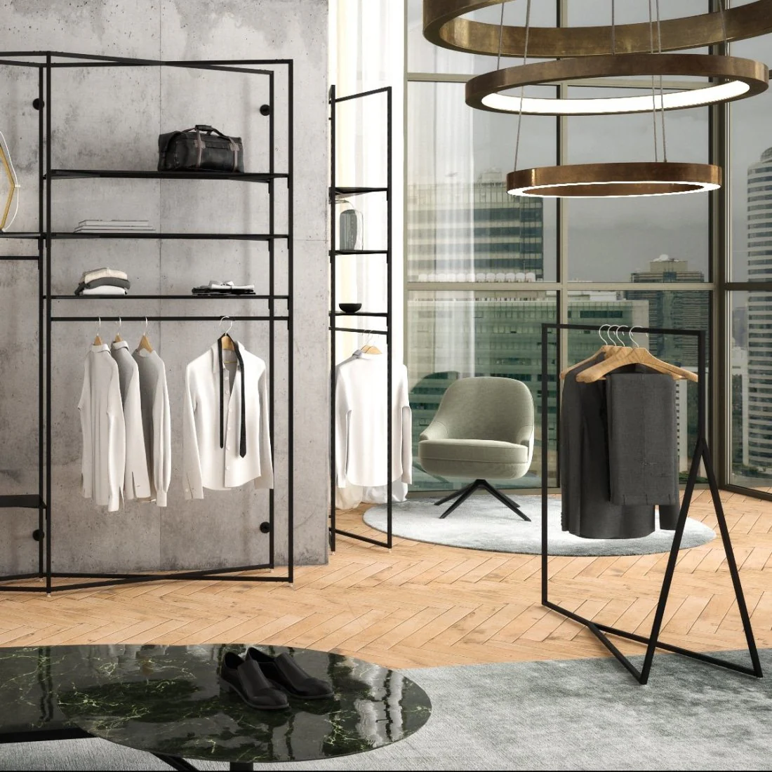 Ladenbausystem Slimline Wandsystem, Fashion, Style 3 - Image 12