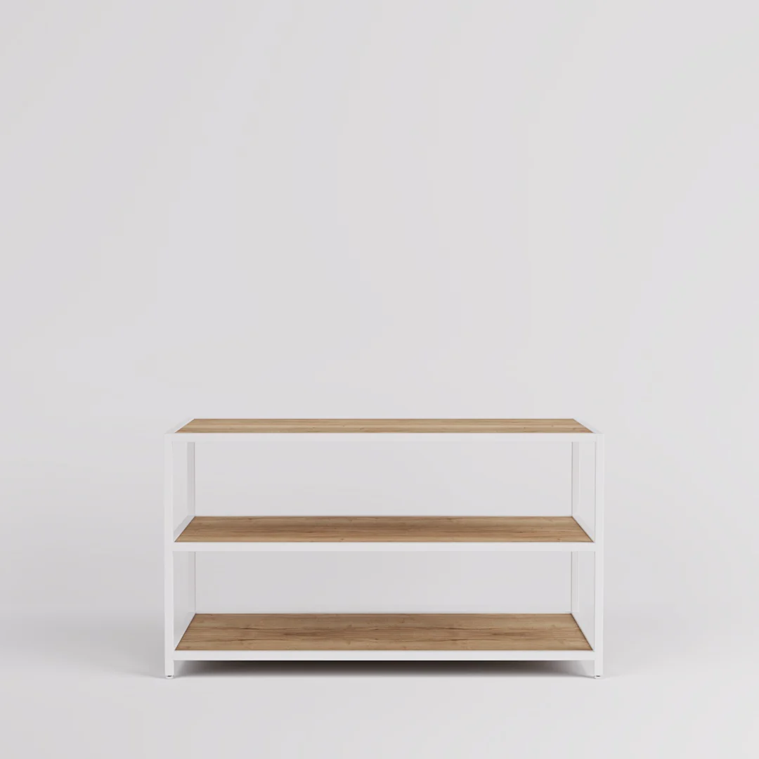 Präsentationstisch Modena, rechteckig, weiß - Image 6