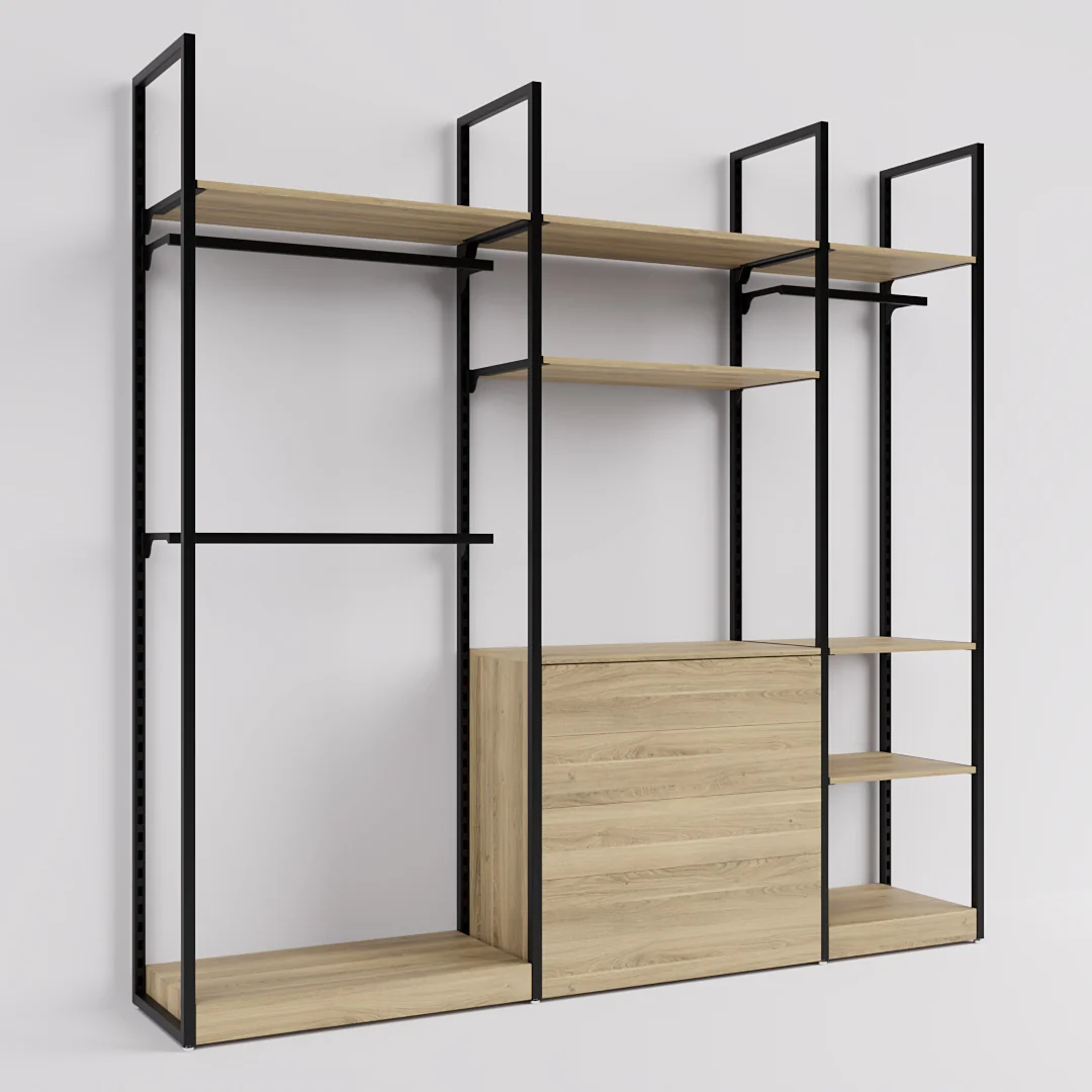 Regalsystem Addison Ankleidesystem, Style 2 - Image 10