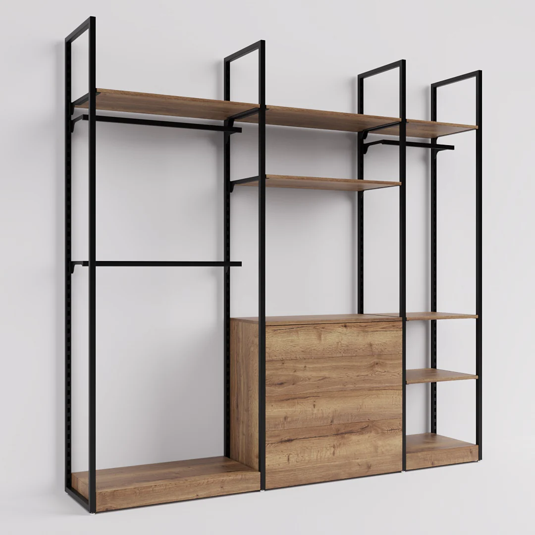 Regalsystem Addison Ankleidesystem, Style 2 - Image 12