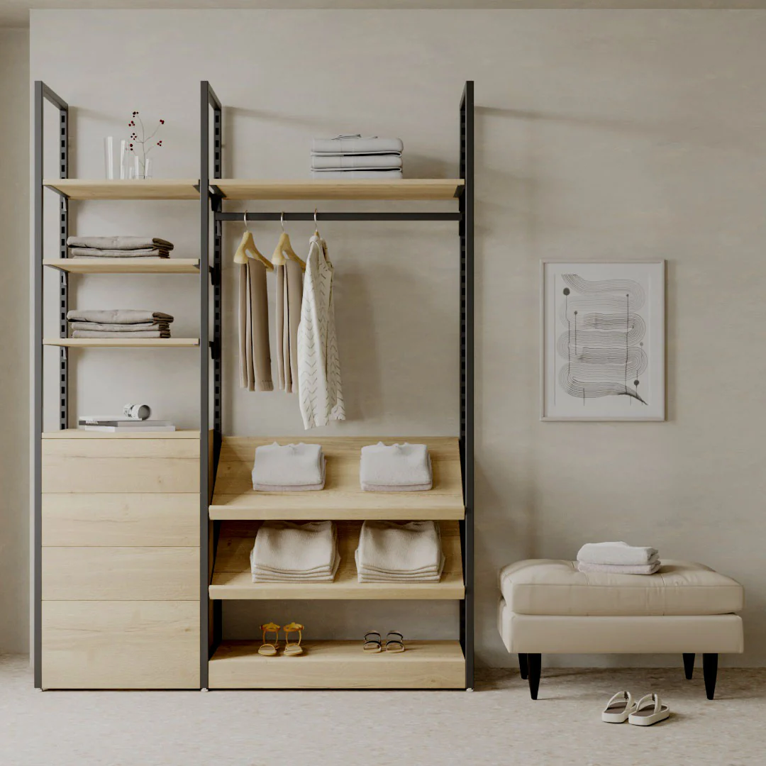 Regalsystem Addison Ankleidesystem, Style 4 - Image 5