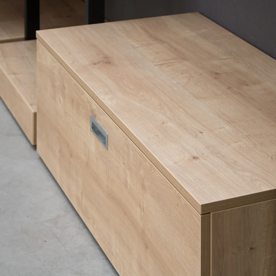 Staubox Ceres mit Griffmulde, Schubkastenschrank für Regalsystem - Image 3