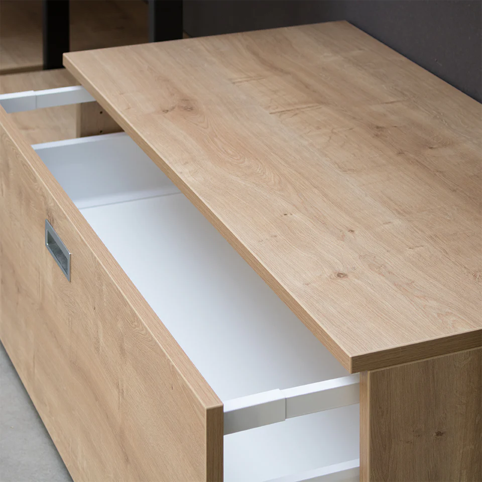 Staubox Ceres mit Griffmulde, Schubkastenschrank für Regalsystem - Image 4