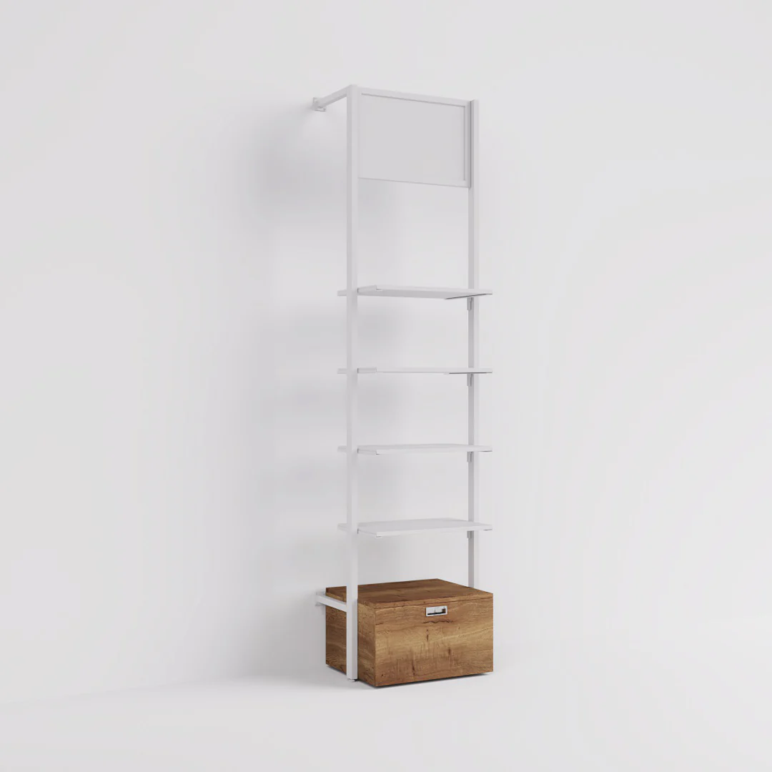 Staubox Ceres mit Griffmulde, Schubkastenschrank für Regalsystem - Image 6