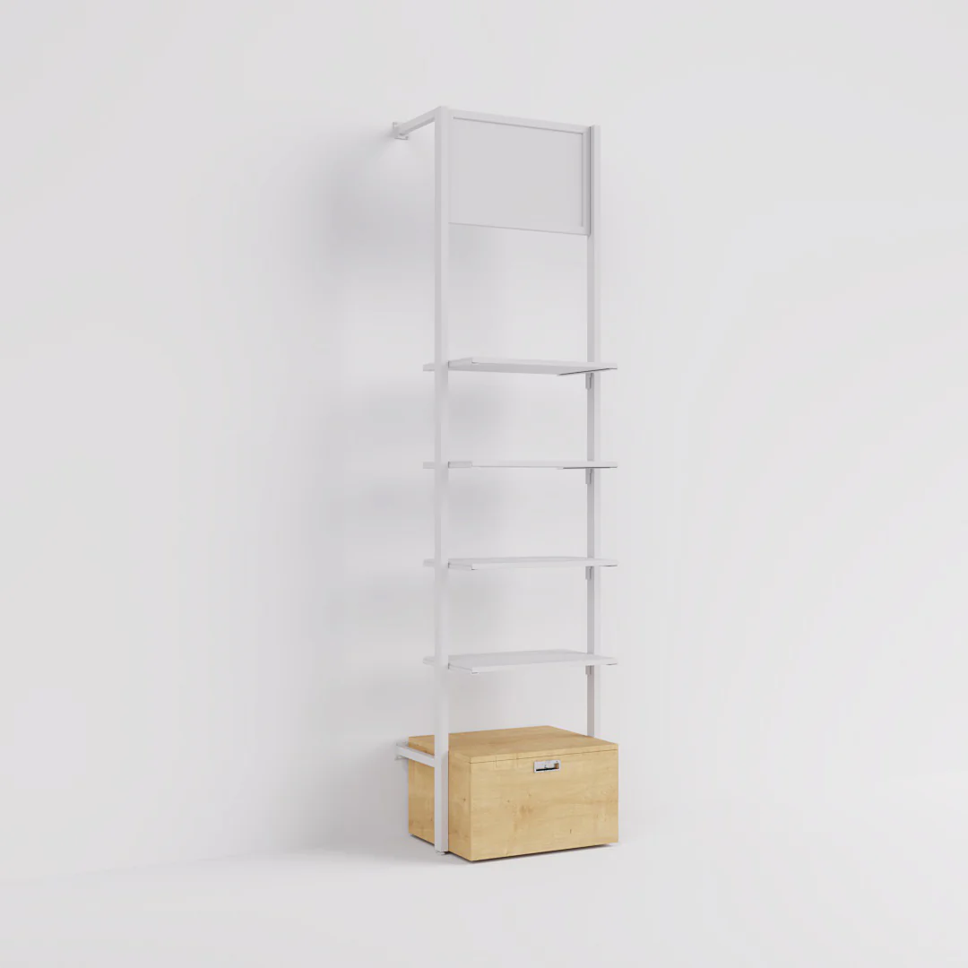 Staubox Ceres mit Griffmulde, Schubkastenschrank für Regalsystem - Image 7