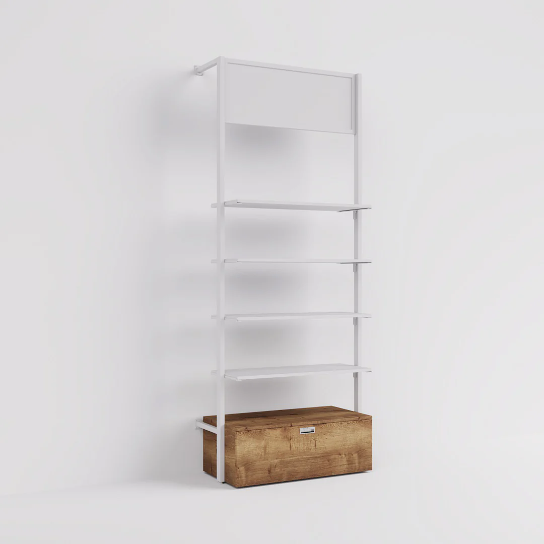 Staubox Ceres mit Griffmulde, Schubkastenschrank für Regalsystem - Image 8
