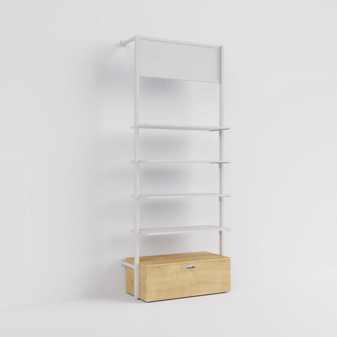 Staubox Ceres mit Griffmulde, Schubkastenschrank für Regalsystem - Image 9