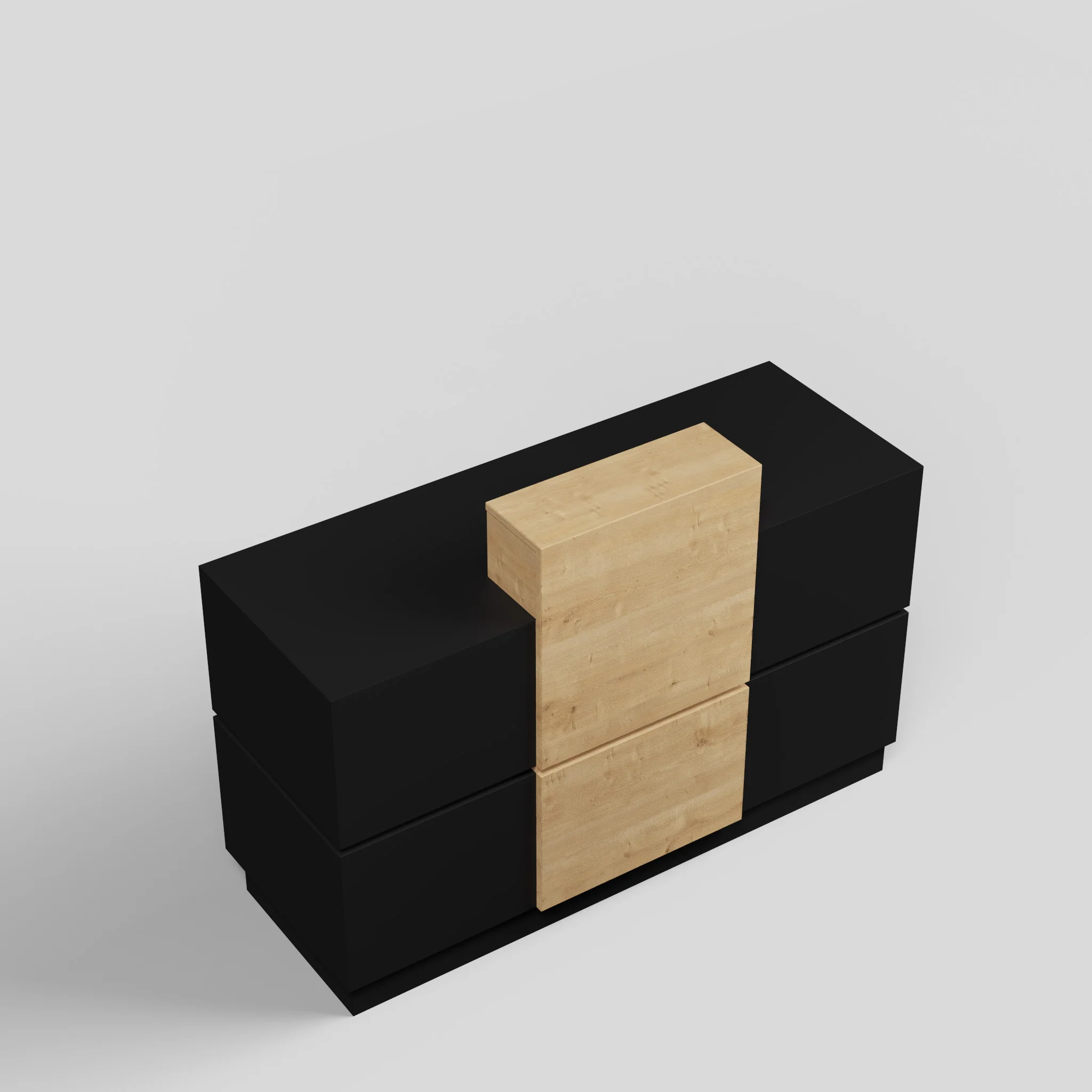 Verkaufstresen Varios Classic, Korpus anthrazit - Image 11
