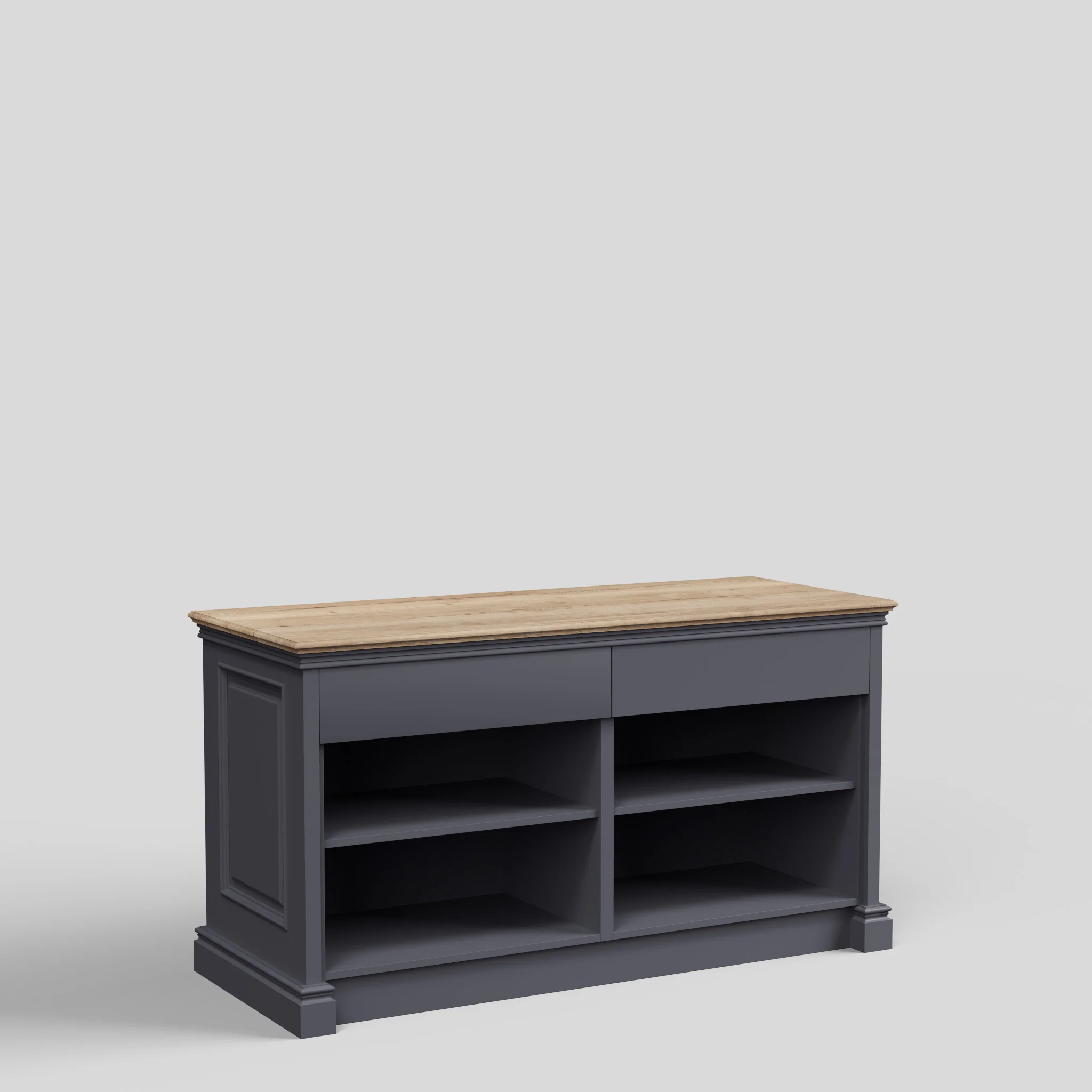 Verkaufstresen Vienna, Landhausstil, Massivholz - Image 6